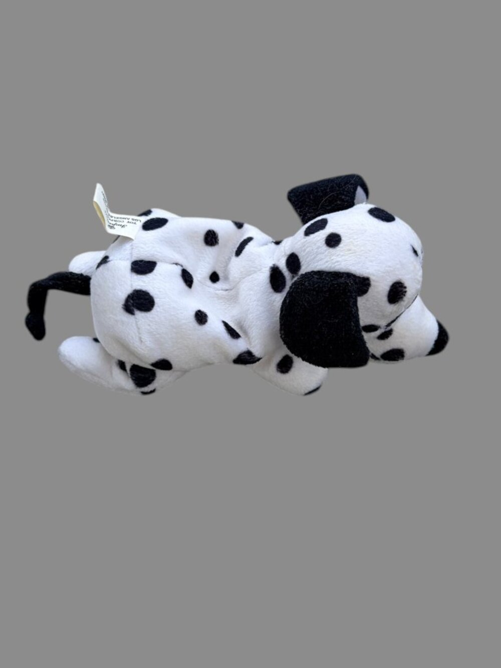 Vintage Imperial Toy Plush Dalmatian Puppy Dog PVC Pellets Stuffed Animal Black - Picture 2 of 8